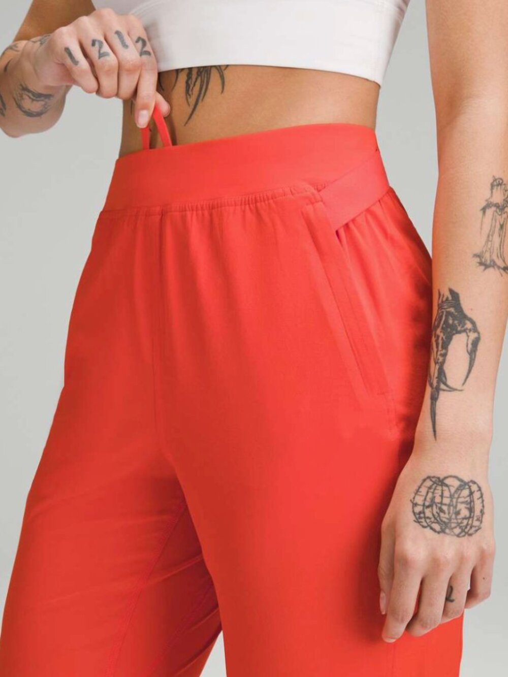 Lululemon Adapted State High-Rise Jogger Airflow Solar Orange Size 4